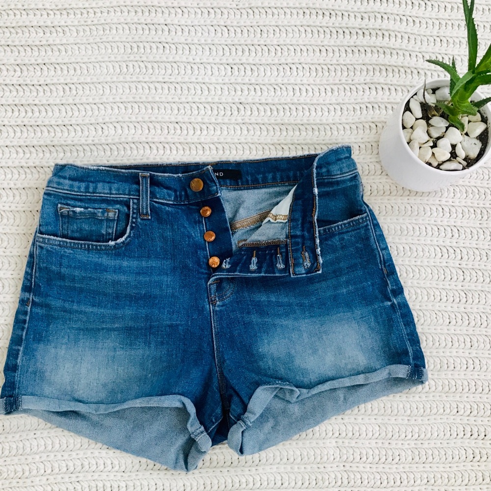 J Brand High Rise Denim Shorts